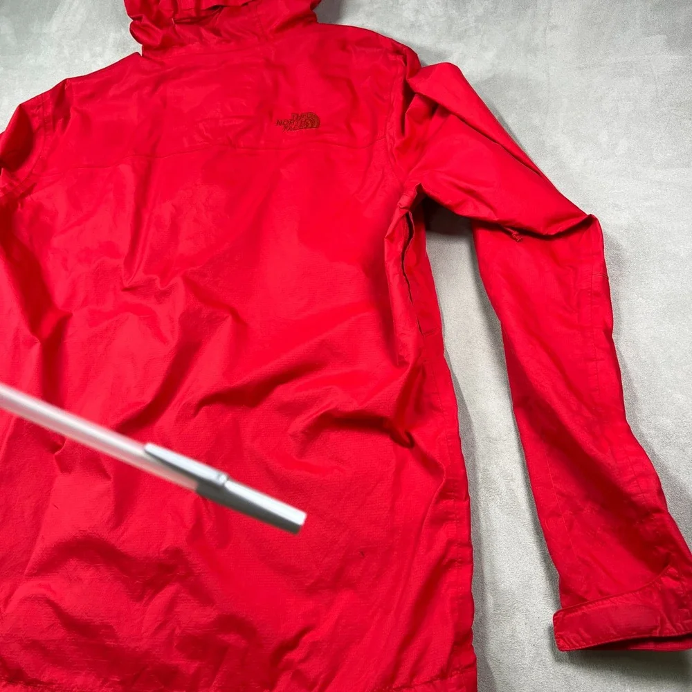 The North Face Venture 2 Jacket Mens L Red Hooded Waterproof Outdoor Windbreaker